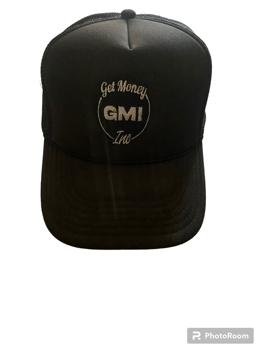All Black “Get Money” Hat